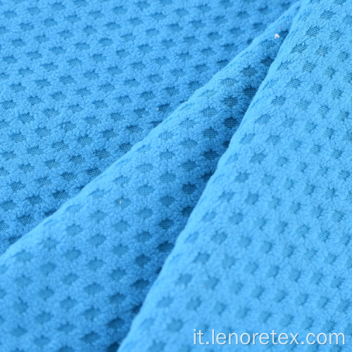 Tessuto in pile in pile laminato in maglia in poliestere
